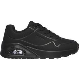 Skechers Kid's Uno Stand On Air Trainers - Black