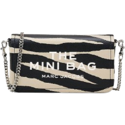 Marc Jacobs The Zebra Leather Chain Mini Bag - Black/White