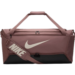 Nike Brasilia 9.5 Training Duffel Bag Medium - Smokey Mauve/Black/Light Orewood Brown