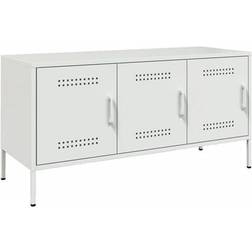 vidaXL 842951 White TV-bänk 100.5x50.5cm