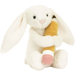 Jellycat Bashful Bunny with Pencil 18cm