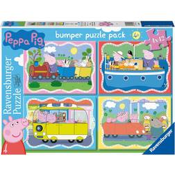 Ravensburger Peppa Pig Bumper Puzzle Pack 4x42 Pieces