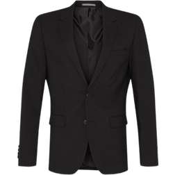 Burton Slim Fit Essential Suit Jacket - Black