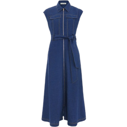 Phase Eight Luiza Midi Dress - Denim