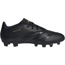 adidas Predator Club Flexible Ground - Core Black/Carbon/Gold Metallic