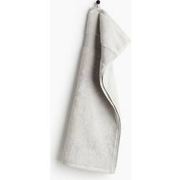 H&M Soft Terry Guest Towel Grey (70x50cm)