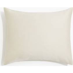 H&M Satin Size Standard Pillow Case White (70x50cm)