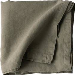 Tell Me More Linen Bordsduk Grön (145x145cm)