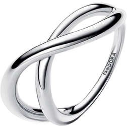 Pandora Organically Shaped Infinity Ring - Silver