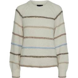 Pieces Neilia Knitted Jumper - Birch