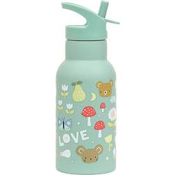 A Little Lovely Company Stainless Steel Drink Bottle 350ml Joy