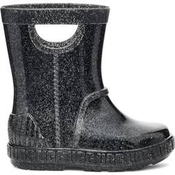 UGG Kid's Drizlita Rain Boot - Glitter Black