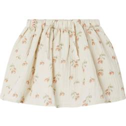 Lil'Atelier Girl's Organic Cotton Skirt - Turtledove