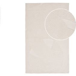 House Nordic Pune Tæppe Håndtuftet Råhvid 160x230 cm Hvid cm
