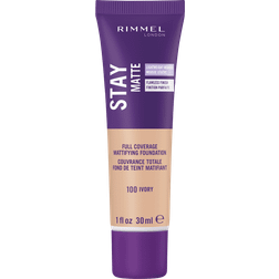 Rimmel Stay Matte Liquid Mousse Foundation #100 Ivory