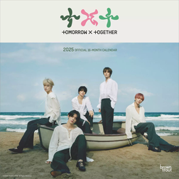 BrownTrout Txt Tomorrow X Together Boygroup 2025 Wall Calendar