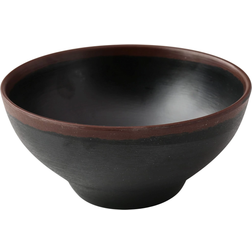 Yanco Nature Art Black Bowl 16.5cm 48pcs