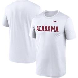 Nike Alabama Crimson Tide White Primetime Legend Wordmark T-Shirt