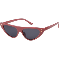Jrllfd Retro Cat Eye Polarized Sunglasses Brown/Grey