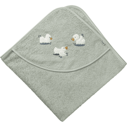 Sterntaler Hooded Bath Towel with Duck Edda Motif