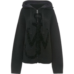 JW Anderson Anchor Logo Hoodie - Black