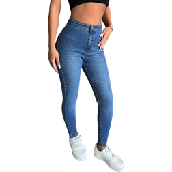 Shein High Waist Pocketless Skinny Jean