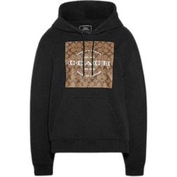 Coach Signature Hoodie - Black