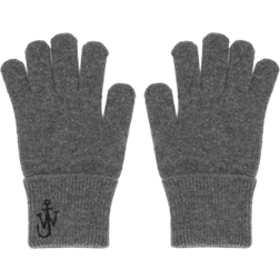 JW Anderson Anchor Logo Gloves - Grey