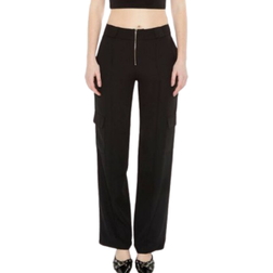 Forever 21 Women's Cargo Pants - Black