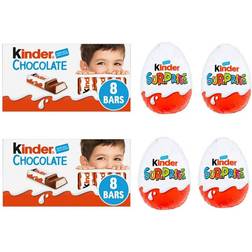 Kinder Easter Milk Chocolate Gift Set 120g 8pcs 2pack