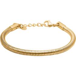 Tom Morris Snake Armband 18 kt Guldpläterad Rostfritt Stål - Herr - Stainless Steel