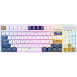 Royal Kludge RK89 RGB Mechanical Keyboard Lemon Switch White