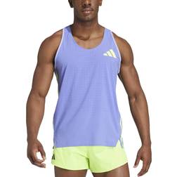 adidas Adizero Promo Running Vest - Bleu