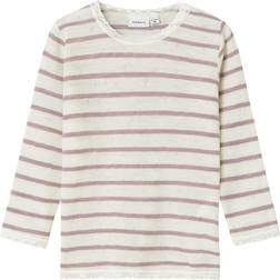 Name It Merino Wool Long Sleeved Top - Snow White