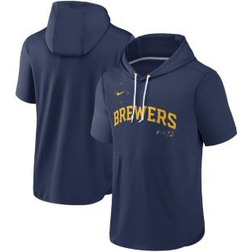 Nike Men's Navy Milwaukee Brewers Springer Team Pullover Hoodie