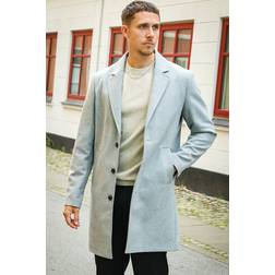 Jack & Jones Harrison Wool Coat Light Grey