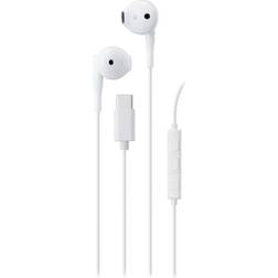 Streetz C210 Semi-in-Ear Earphones 3-Button USB-C White