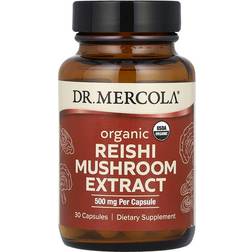 Dr. Mercola Organic Reishi Mushroom Extract 500mg 30