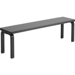 Artek 168B Black Siddebænk 150x45cm