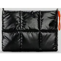 Shein IPad Inner Liner Soft Nylon Puffer Clutch Bag