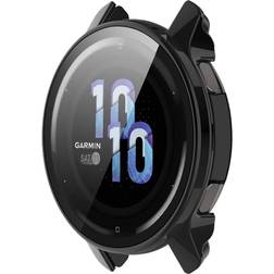 Tempered Glass Protective Case for Garmin Venu 2S/Vivoactive 4S