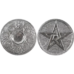 Something Different Pentagram Silver Ljusstake, Ljus & Doft