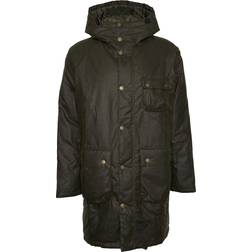 Barbour Men's Wint Wax Parka Fern