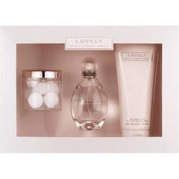 Sarah Jessica Parker Lovely Gift Set EdP 100ml + Body Lotion 200ml + Badeperler 100g