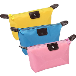 Atbuss Dumpling Shaped Cosmetic Bag 3-pack - Multicolour