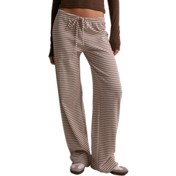 Nelly Stripe Chill Pants - Brown