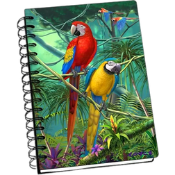 3D Parrots Notebook