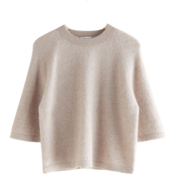 & Other Stories Knitted Top - Oatmeal