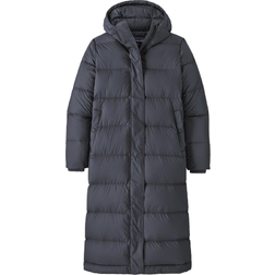 Patagonia Women's Silent Down Long Parka - Smolder Blue