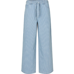 Modström Isolde Pants - Soft Blue Stripe